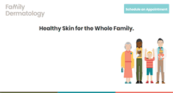 Desktop Screenshot of familydermatology.net